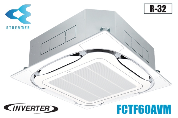 Điều hòa âm trần 21000BTU Daikin 1 chiều inverter FCTF60AVM/RZF60CV2V