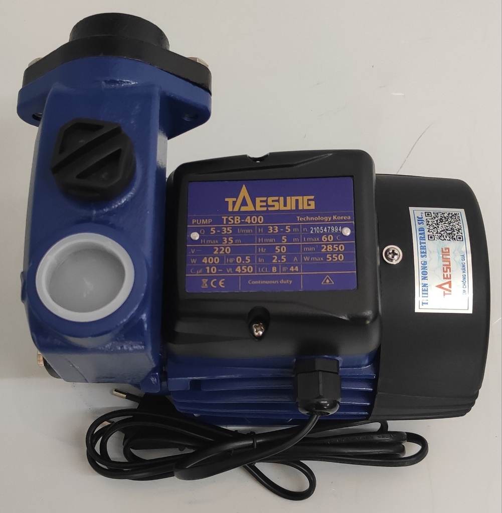 Máy bơm chân không Taesung TSB-200 (200W)