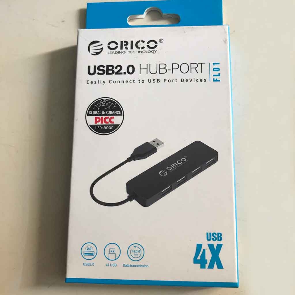 Bộ chia USB HUB 4 cổng FL01-BK