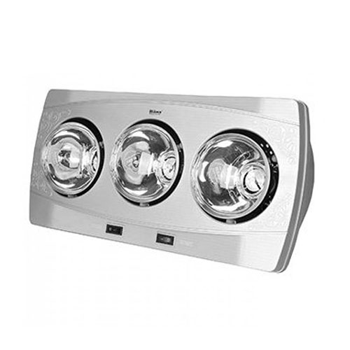 Đèn sưởi phòng tắm 3 bóng trắng Hans H3B (825w)
