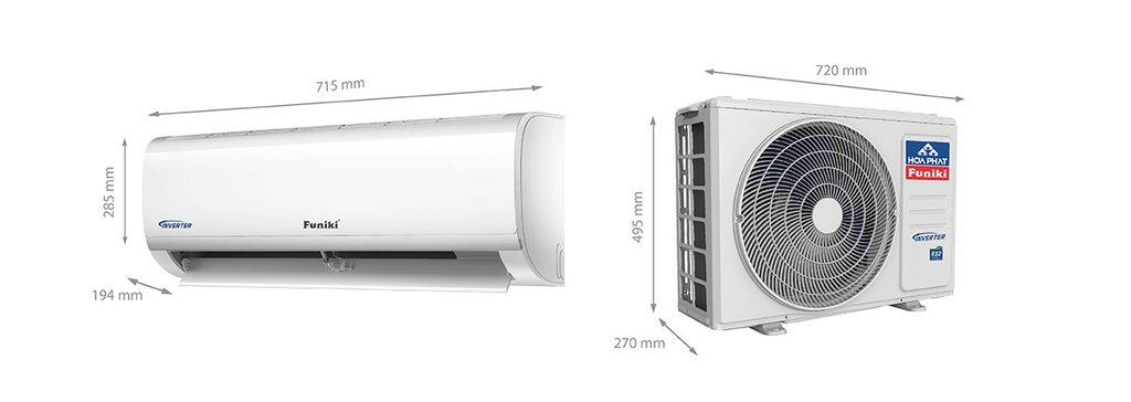 Điều hòa Funiki inverter 24000 BTU 1 chiều HIC24TMU