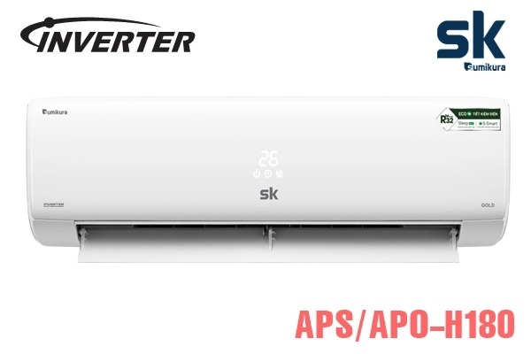 Điều hòa Sumikura 18000BTU 2 chiều Inverter APS/APO-H180 GOLD