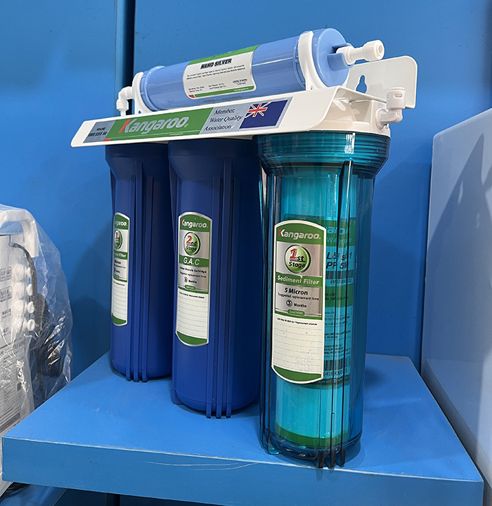 Máy Lọc Nước Nấu Ăn Kangaroo KG01G3S - 4 lõi