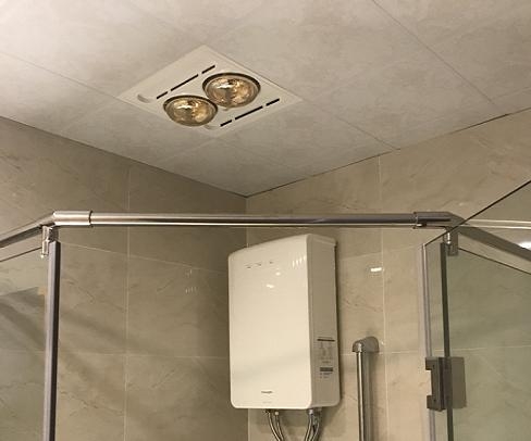 Đèn sưởi phòng tắm 2 bóng âm trần KOTTMANN K9R (550w - Điều Khiển từ xa)