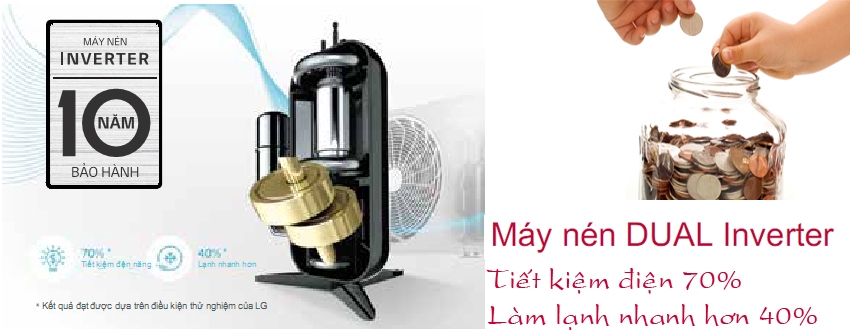 Điều hòa LG 9.000BTU 1 chiều V10WIN1