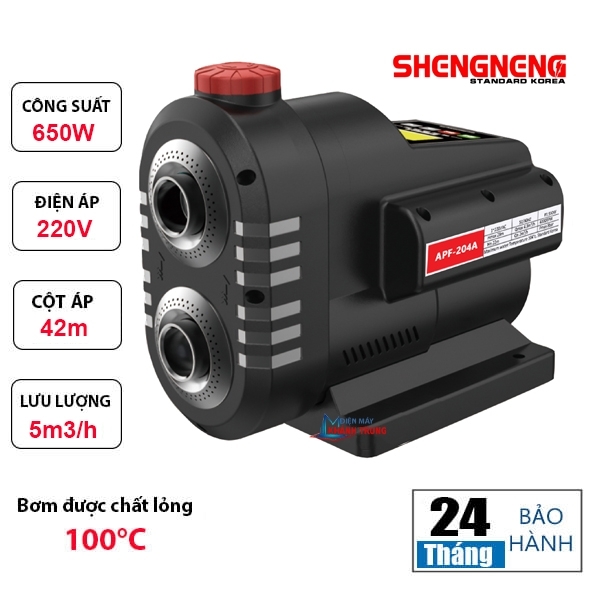 Máy bơm tăng áp biến tần thông minh SHENNENG APF-204A (550w)