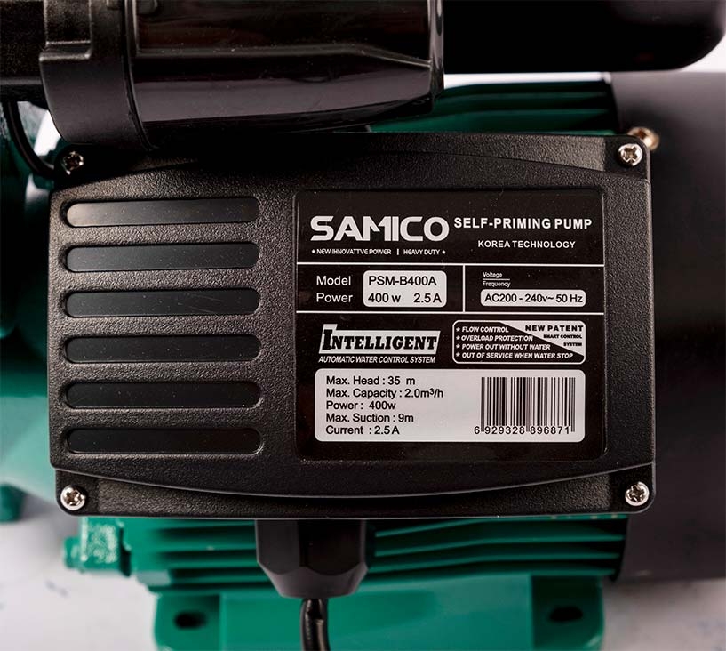 Máy bơm nước tăng áp Samico PSM-B400A (400W)