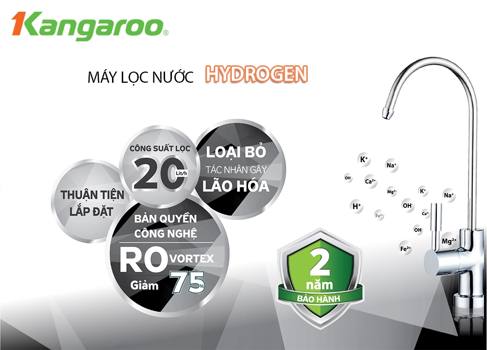 Máy lọc nước Hydrogen Kangaroo KG100HB