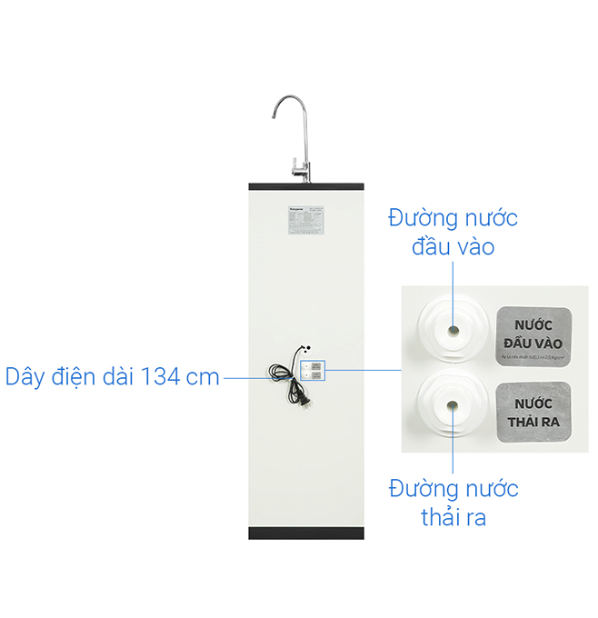 Máy lọc nước Kangaroo KG116i - 10 Lõi lọc - Mẫu Mới 2026