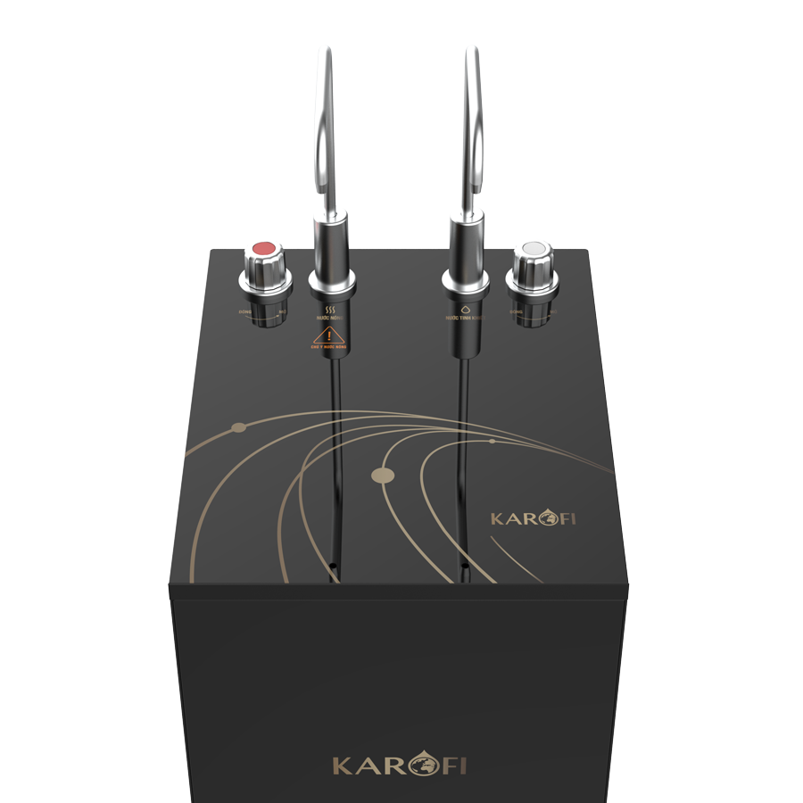 Máy lọc nước KAROFI KAH-D15 (11 cấp lọc - 2 vòi 2 chức năng nóng - nguội)