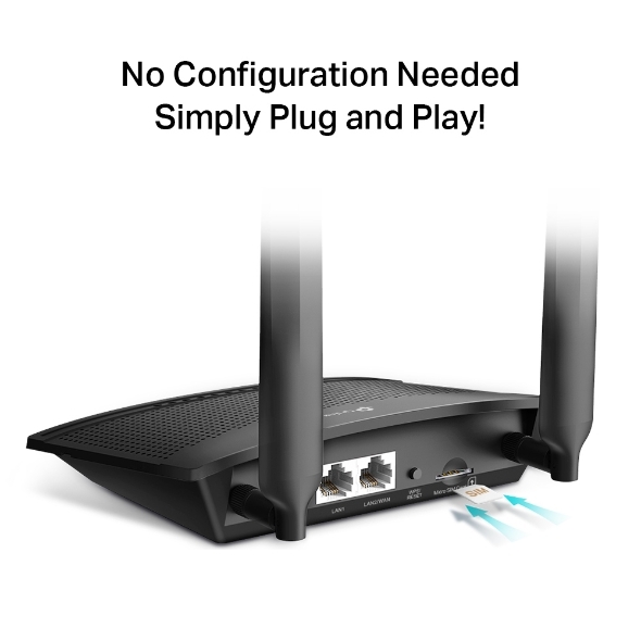 Bộ phát Wifi 4G LTE Chuẩn N Tốc Độ 300 Mbps TP-Link TL-MR100