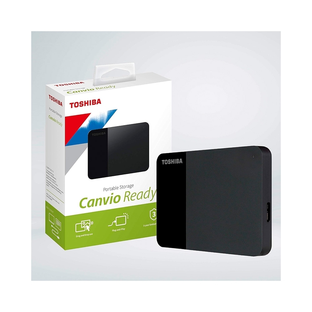 Ổ cứng di động Toshiba Canvio Ready B3 2TB Black HDTP320AK3AA