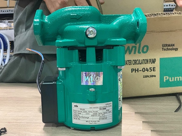 Máy bơm tuần hoàn nước nóng Wilo PH - 045E (40w) - Nhập khẩu nguyên chiếc Hàn Quốc