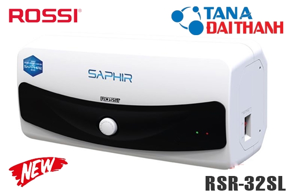 Bình nóng lạnh Rossi Saphir 32l ngang RSR32SL