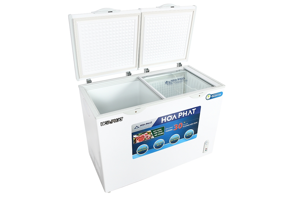 Tủ đông Hòa Phát inverter - 271 lít - 2 ngăn - dàn Đồng - HPF BD8271