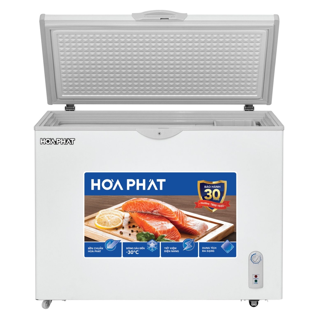 Tủ đông Hòa Phát - 252 lít - dàn Đồng - HPF AD6252