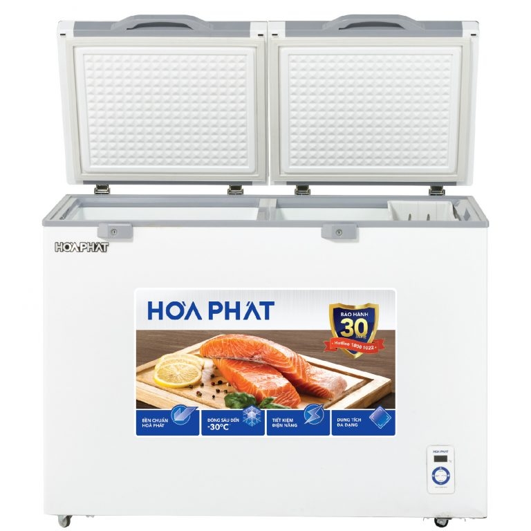 Tủ đông Hòa Phát - 245 lít - mặt kính - dàn Đồng - HPF BD6245.T1