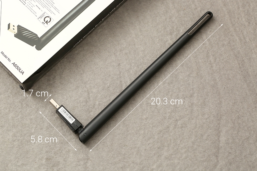 USB Wi-Fi Băng Tần Kép AC650 Totolink A650UA