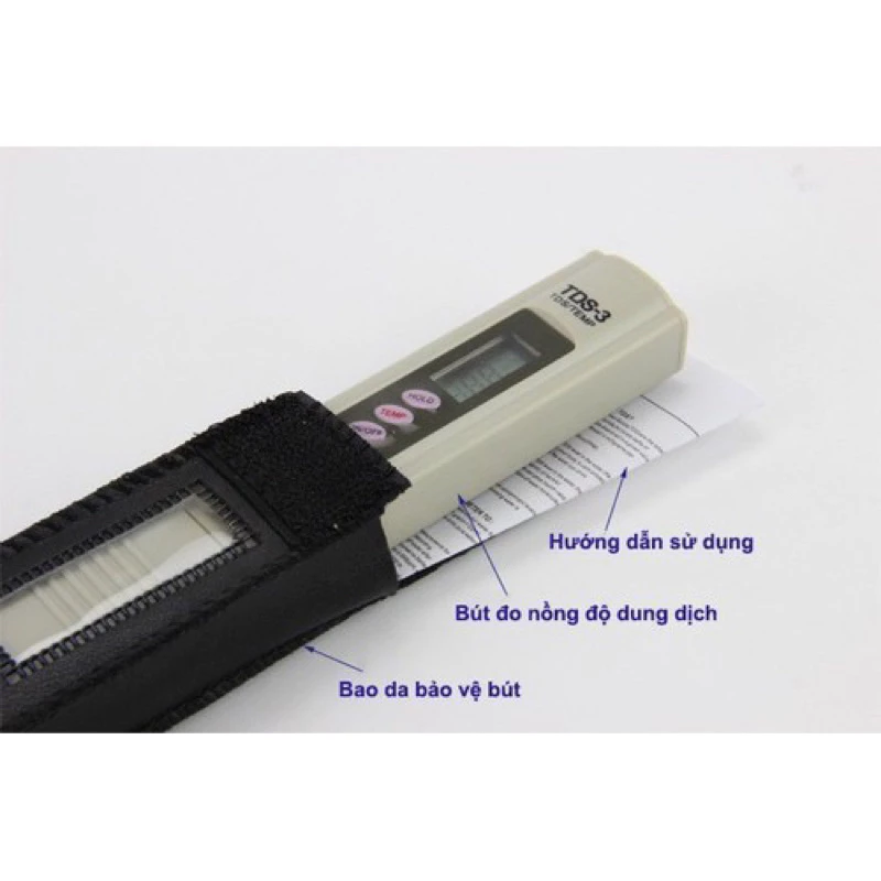 Bút đo TDS bút kiểm tra chất lượng nước 2in1 TDS-3 (TDS/TEMP - dùng để đo TDS/ nhiệt độ của nước)