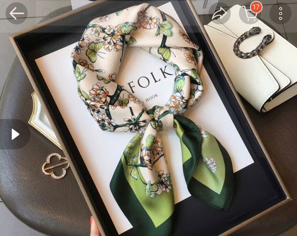 Laher KHĂN LỤA 70x70