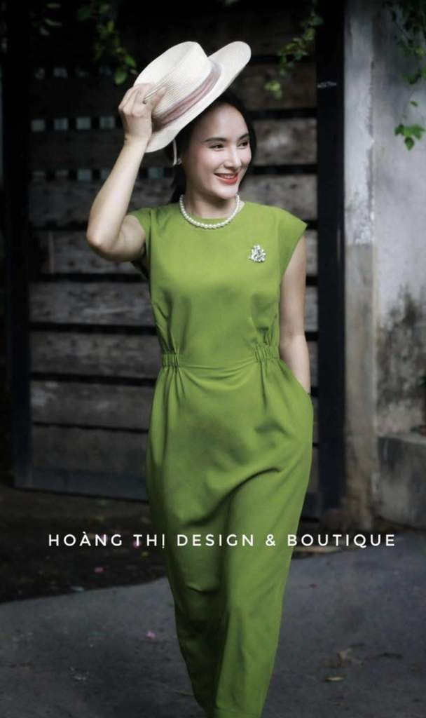 VÁY SUÔNG THUN EO - HOÀNG THỊ