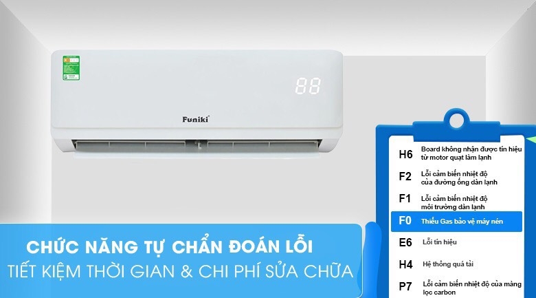 Điều hòa Funiki 1 chiều inverter 18000 BTU HIC18TMU