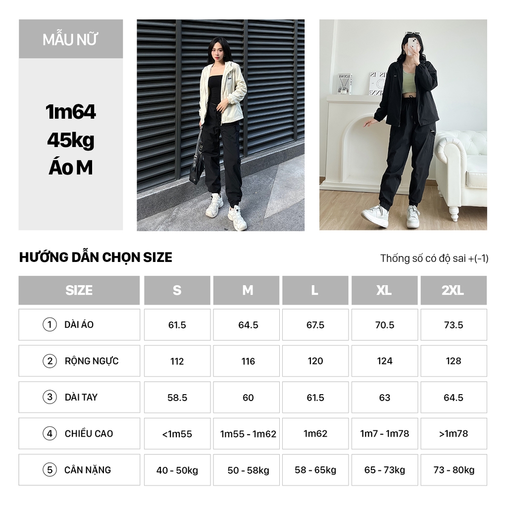 Áo Khoác Gió Có Mũ 2 Lớp MOFAR Local Brand JACKET AK004