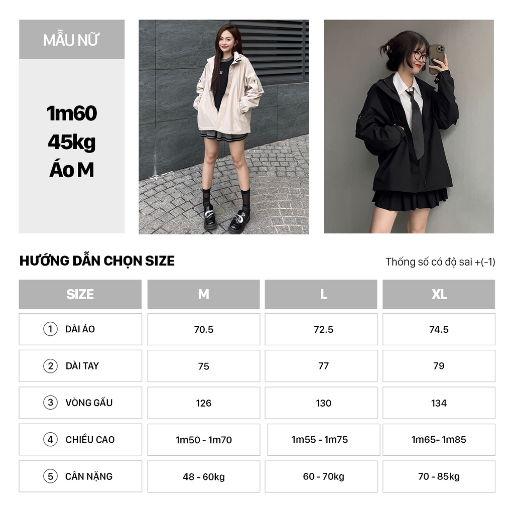 Áo Khoác Gió Chống Nước Có Mũ Phối Túi Hộp MOFAR Local Brand JACKET AK020