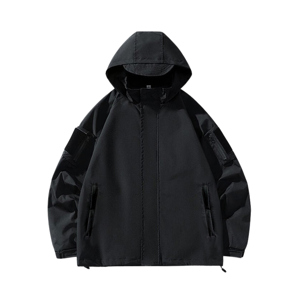 Áo Khoác Gió Chống Nước Có Mũ Phối Túi Hộp MOFAR Local Brand JACKET AK020