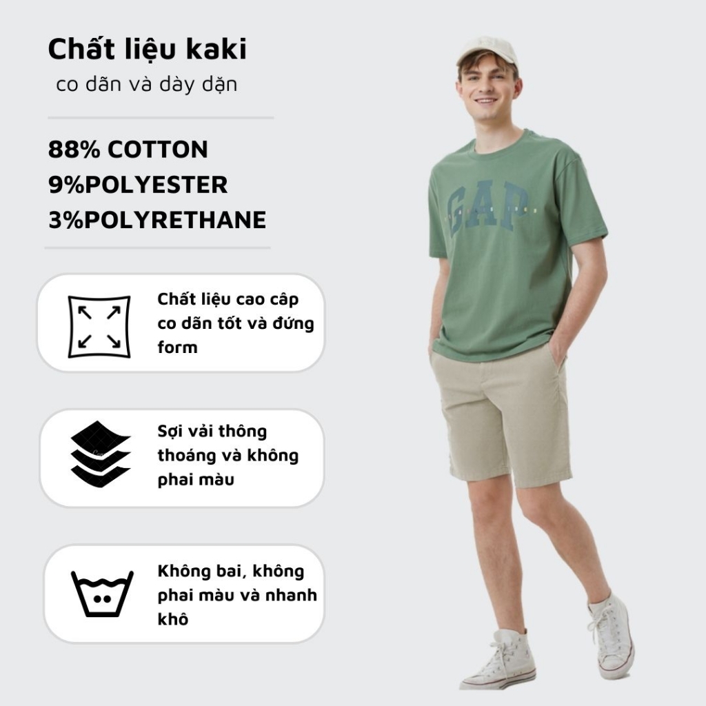 Quần short kaki nam MOFAR phong cách hàn quốc QSM005