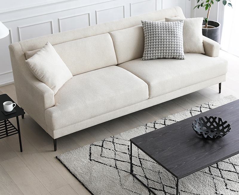 Sofa Băng Bọc Vải Phong Cách Scandinavian