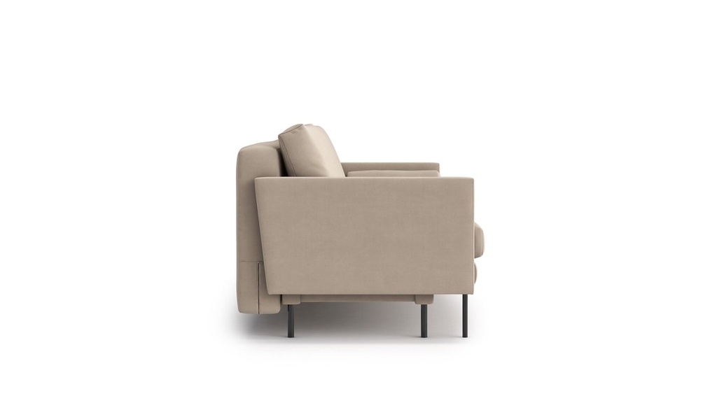 Sofa Băng Bọc Vải Phong Cách Mid-Century