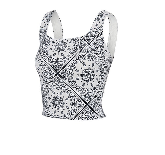 Crop liền bra hoa BULV - PYMBR045
