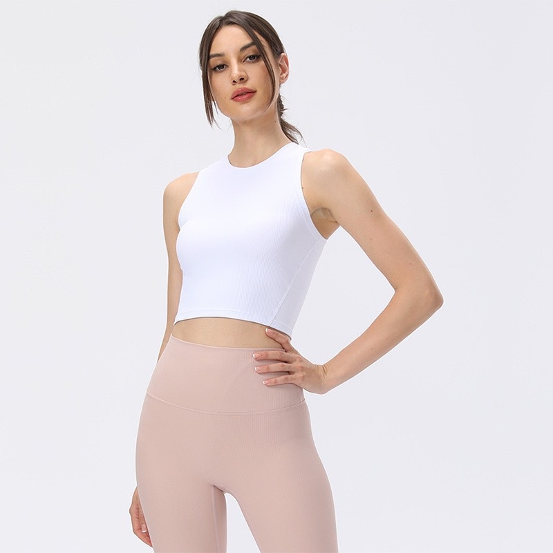 Áo Crop 3 Lỗ Liền Bra - PYMBR066