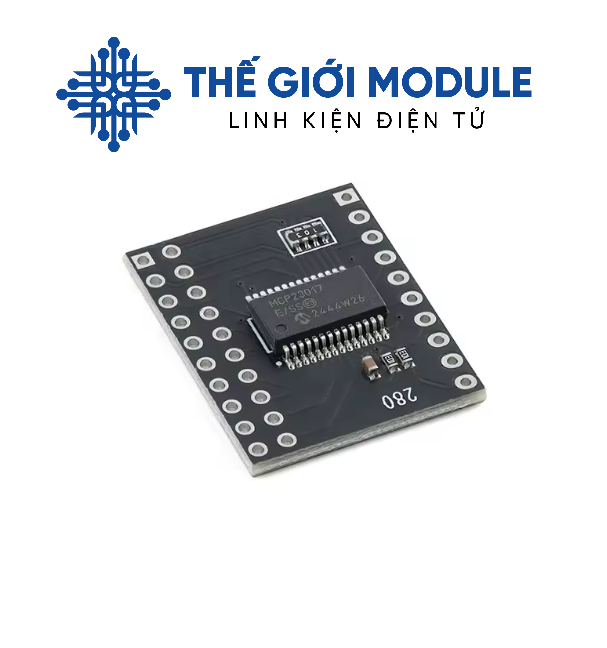 Module Mở Rộng I/O Giao Tiếp I2C MCU-2317 MCP23017 | Thế Giới Module