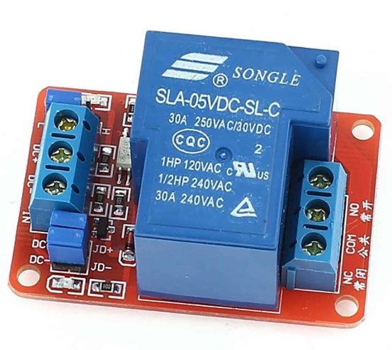 Module 1 relay 5V với opto cách ly 30A kích H/L | Thế Giới Module