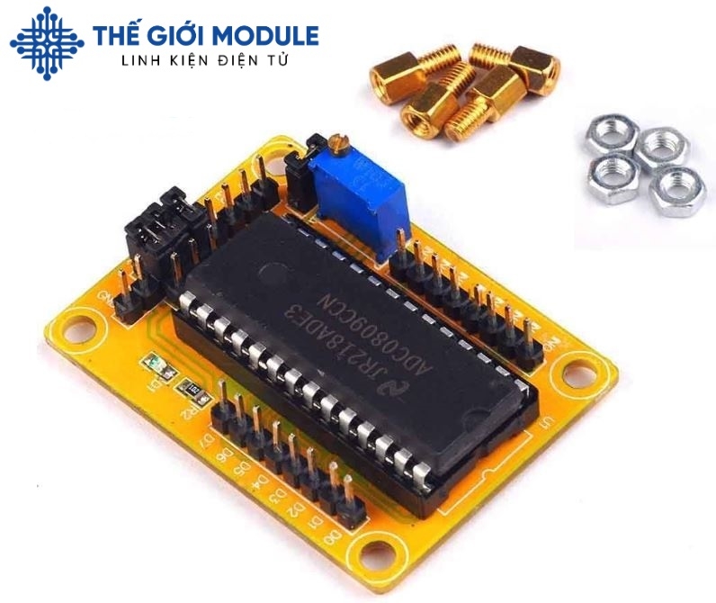 ADC0809 Mạch Chuyển Đổi Analog To Digital | Thế Giới Module