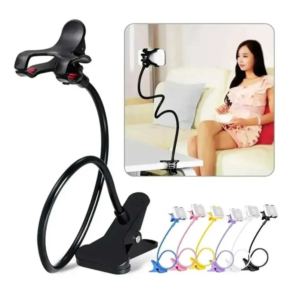 Universal Mobile Phone Holder Flexible Lazy Holder Adjustable Cell Phone Clip Home Bed Desktop Mount Bracket Smartphone Stand