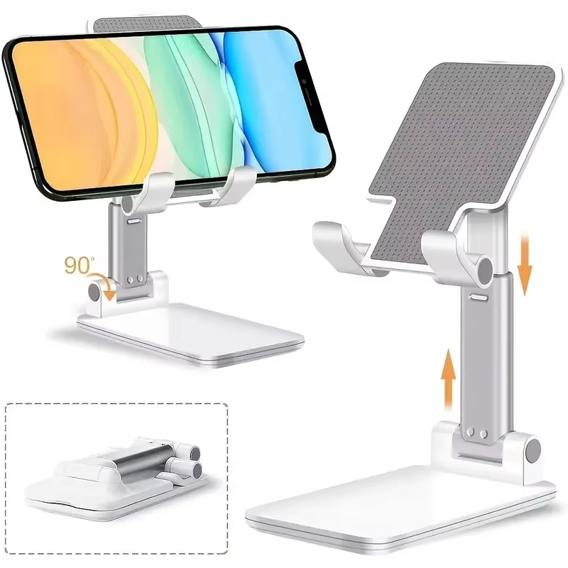 Desktop Phone Holder Stand Mobile Phone Support Adjustable Angle Height Cell Phone Stand Universal for All Smart Phones