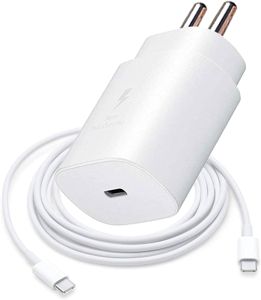 Accessory Fast Charger PD 20W - with Type-C to Type-C Cable - White