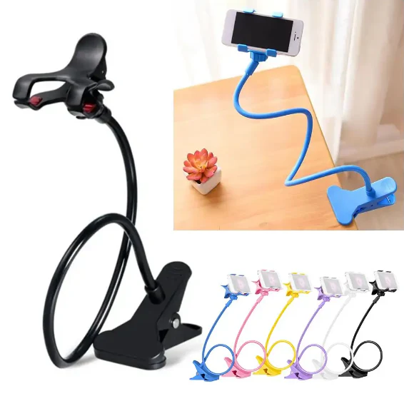 Universal Mobile Phone Holder Flexible Lazy Holder Adjustable Cell Phone Clip Home Bed Desktop Mount Bracket Smartphone Stand