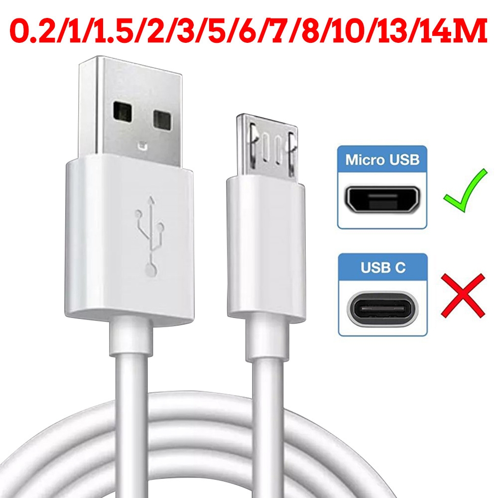 Micro USB Cable, Charge USB Data Cable for Samsung Xiaomi Android Mobile Phone USB Charging