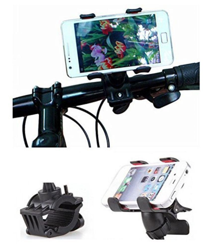 Mobile Phone Holders Live Streaming Microphone Stand Bicycle Motor Bike Rotating Phone Support Accessories