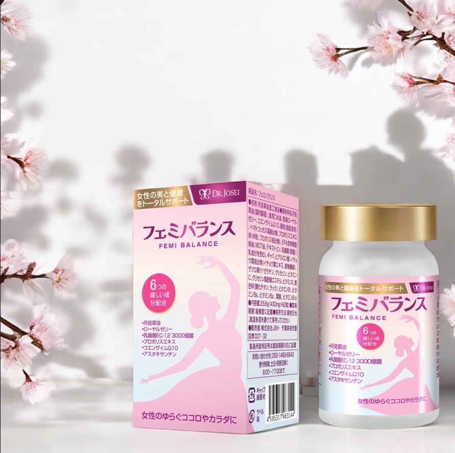 Viên Uống Điều Hoà Nội Tiết Tố Nữ Femi Balance Dr.Josei [60 Viên]