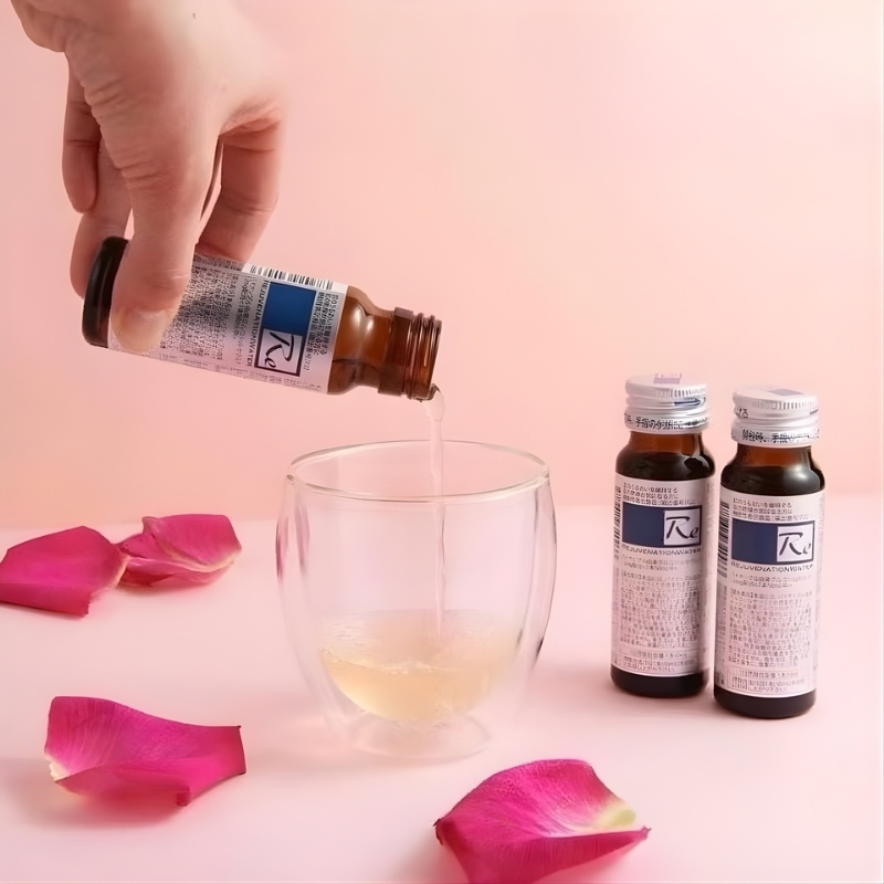 Nước Uống Hỗ Trợ Thải Độc, Lọc Máu RE Rejuvenation Water [Hộp 10 chai]