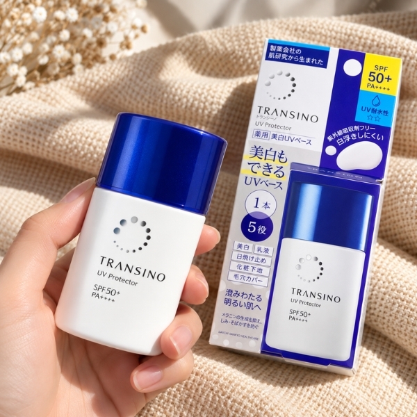 Kem Chống Nắng Transino Whitening UV Protector SPF50+ PA++++ 30g
