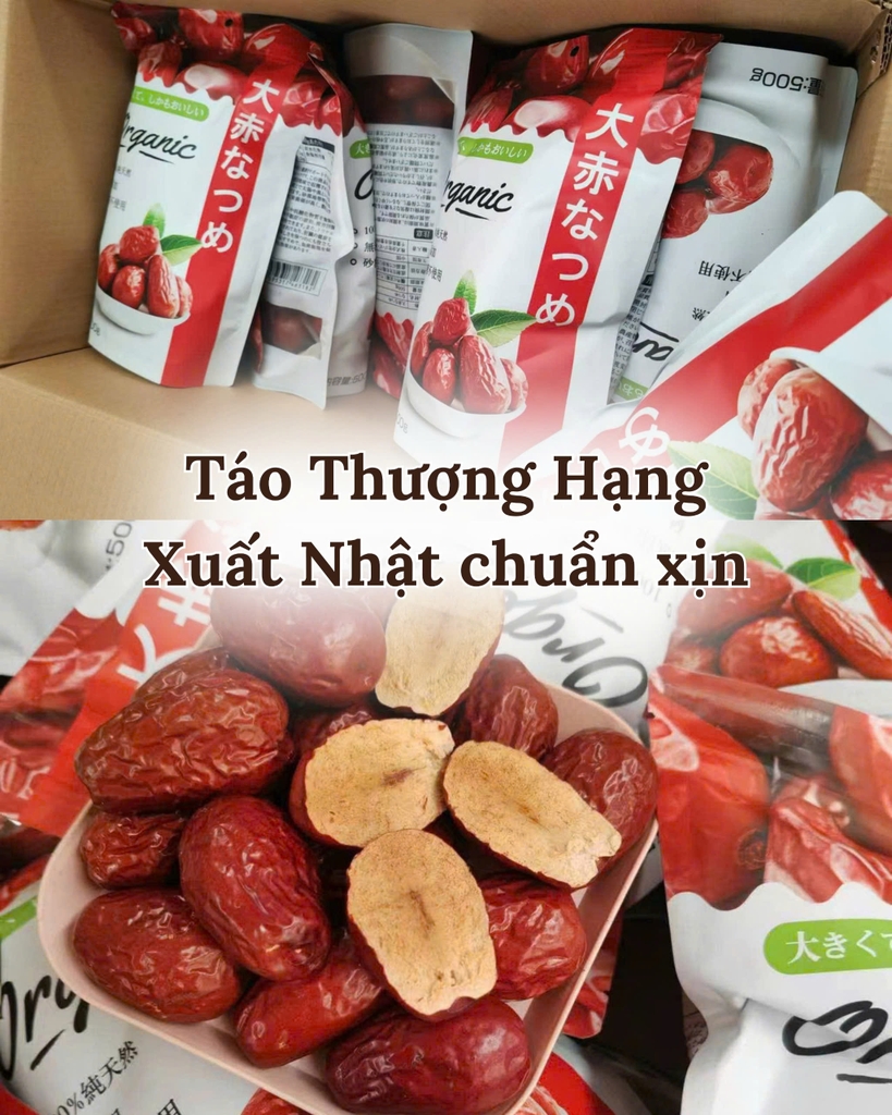 Táo Đỏ Tân Cương Size Vip Thượng Hạng Oaka Natsume Nhật Bản [Gói 500gr]
