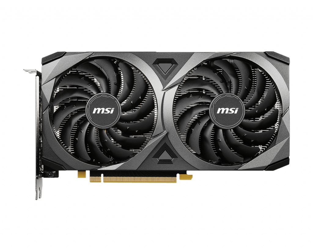 Card màn hình NVIDIA MSI GeForce RTX 3060 Ventus 2X 12G OC (LHR)