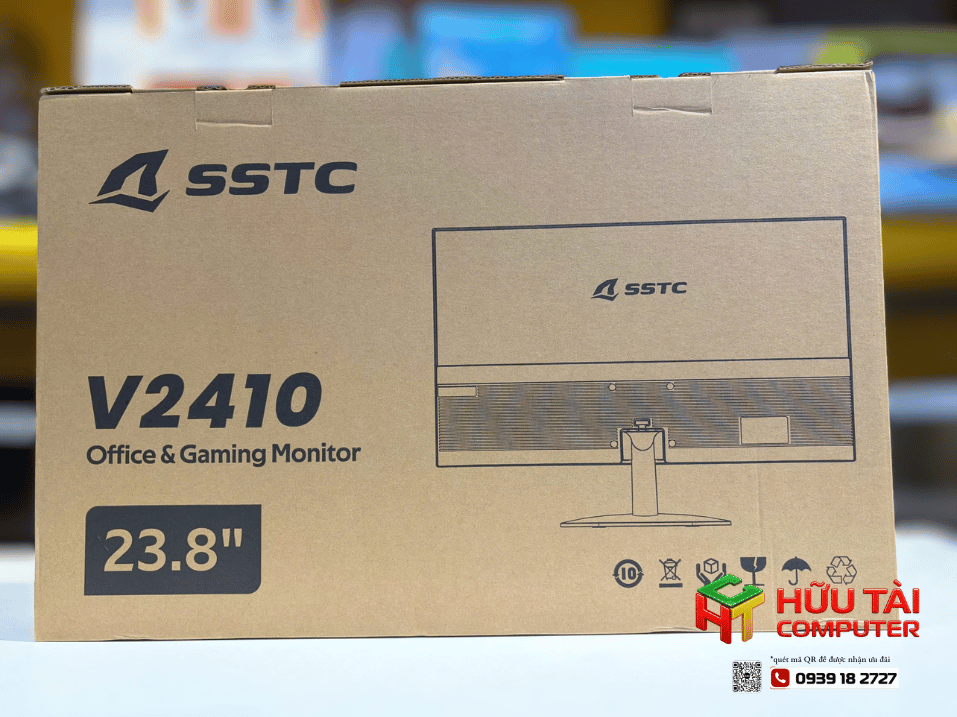 Màn hình văn phòng SSTC V2410 | 24 inch, FHD, 100Hz, VA
