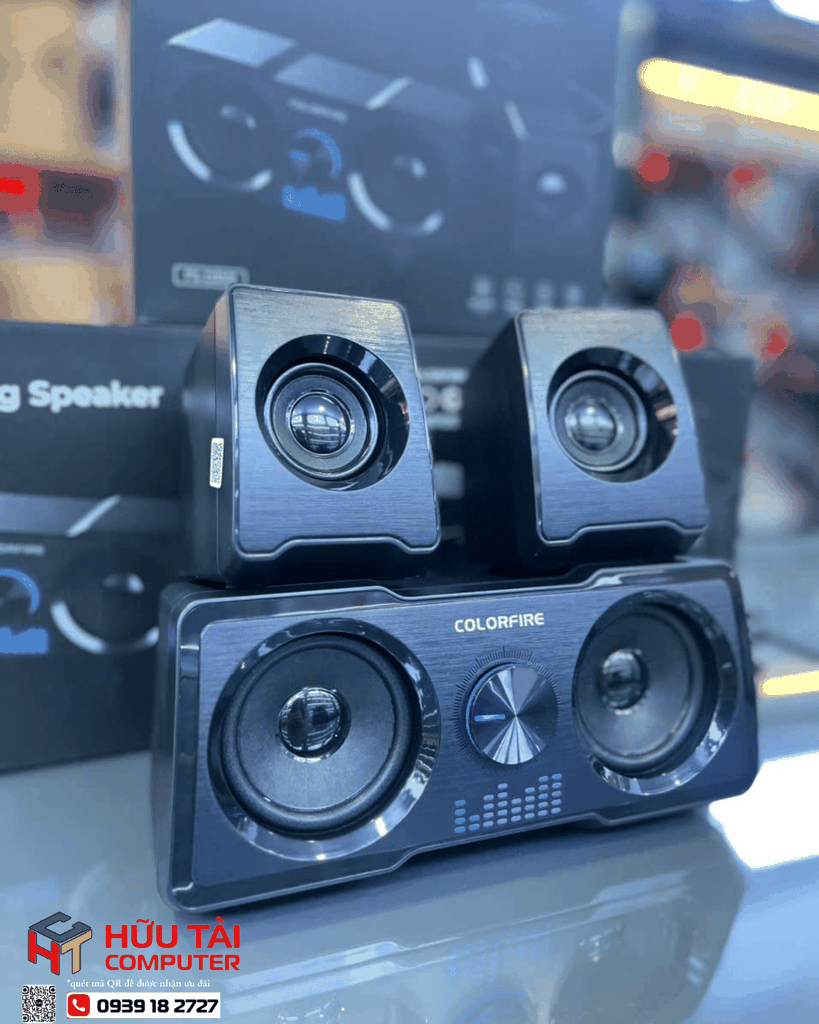 LOA COLORFIRE 3D RGB đen FS-D3101 có dây